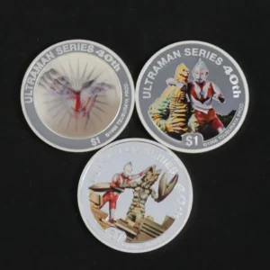 ツバル ウルトラマン 40周年記念コイン 1オンス カラー銀貨 計3枚