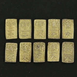 天保二朱判金 計10枚