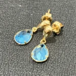 K18 サファイア ピアス