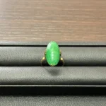 K18 翡翠リング