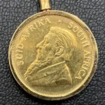 K22 クルーガーランド金貨 ネックレストップ