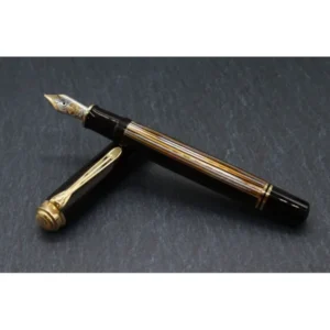 ペリカン (Pelikan)  万年筆 スーベレーン 茶縞