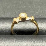 Pt900・K18 ダイヤモンド リング