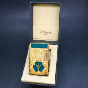 デュポン (S.T Dupont) グリーン&ゴールド 20K