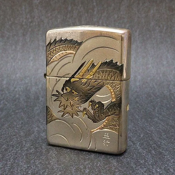 ジッポ (ZIPPO) スターリングシルバーsterling silver 2001 」の参考 