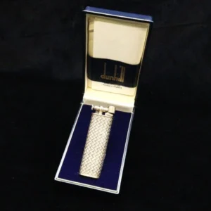 ダンヒル (dunhill)  ライター ハンマー式 シルバー メッシュ柄