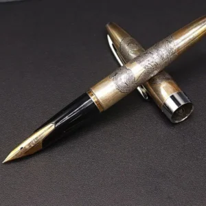 パイロット (PILOT) 万年筆 龍 本体スターリングシルバー (ペン先18K 750)