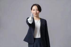 査定員の女性