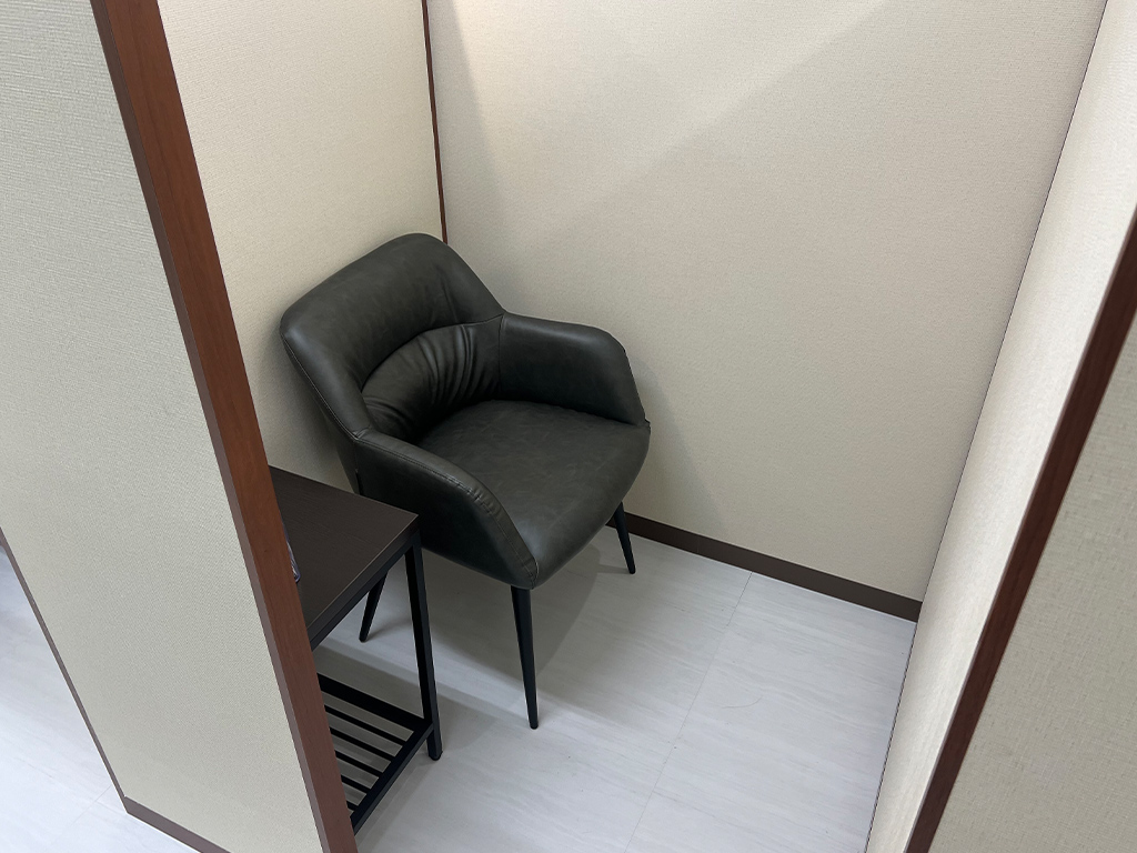 待合席もございます。
