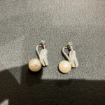 K14 パール イヤリング