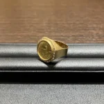 K18 クルーガーランド金貨 リング