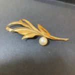 K18 パール ブローチ