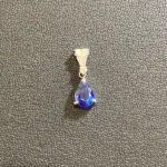 Pt900 サファイアネックレストップ