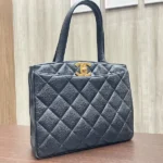 シャネル マトラッセ トートバッグ キャビアスキン