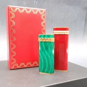 カルティエ (Cartier) 2点おまとめ 赤レッド 緑グリーン