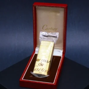 カルティエ (Cartier) ゴールド 未開封 ガスライター ゴールド ケース入り