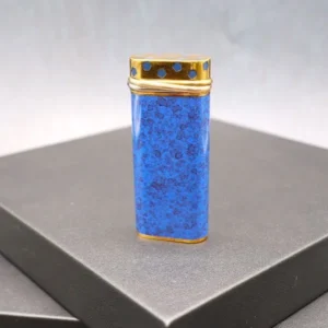 カルティエ (Cartier)トリニティ オーバル ブルー&ゴールド ライター