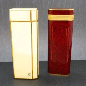 カルティエ (Cartier) ボルドー クリーム2点 ライター