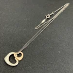 ティファニー ダブルオープンハート ネックレス