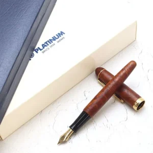 (ペン先 18K 585) プラチナ (PLATINUM) 万年筆 3776シリーズ ブライヤー ケース入り外箱付