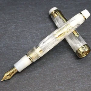 (ペン先21K 875)セーラー (SAILOR) 1911ホワイトスケルトン 万年筆