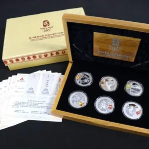 中華人民共和国 2008年 北京オリンピック 10元 プルーフ銀貨 1oz 純銀