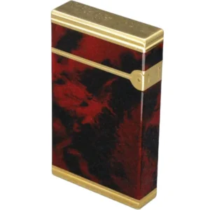 デュポン (S.T.Dupont) ライター1点 べっ甲うるし×ゴールド ギャランティケース付き