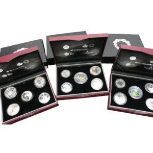 干支コイン 1oz 999 Ag 銀貨5種 3セット 寅,丑,鼠など