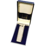 ダンヒル (dunhill)  ライター ハンマー式 シルバー メッシュ柄