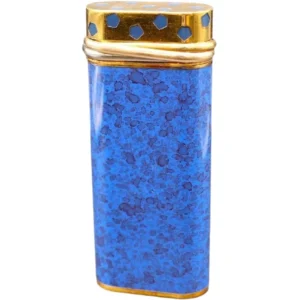 カルティエ (Cartier)トリニティ オーバル ブルー&ゴールド ライター