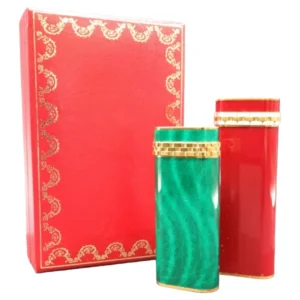 カルティエ (Cartier) 2点おまとめ 赤レッド 緑グリーン