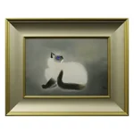 絵画 加山又造 猫