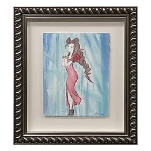 絵画 天野喜孝 エアリス