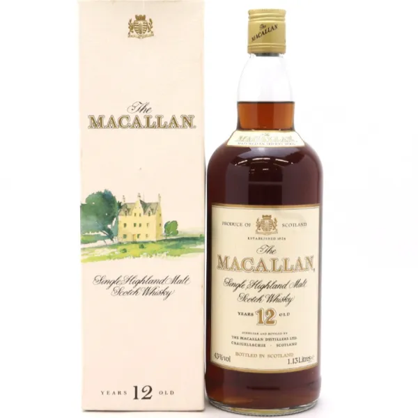 シングルモルトスコッチウイスキー ザ・マッカラン 12年 43% 700ml 