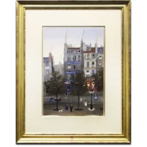 絵画 ミッシェル・ドラクロワ 静かな夕暮れ