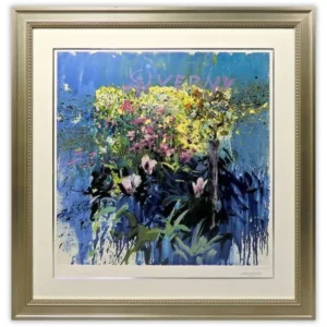 絵画 トレンツ・リャド ジヴェルニーの花II