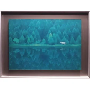 絵画 東山魁夷 緑響く