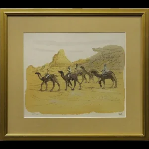 絵画 平山郁夫 絲綢之路 絲綢之路三題より