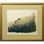 絵画 平山郁夫 敦煌「絲綢之路三題」より