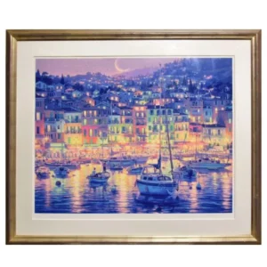 絵画 笹倉鉄平 ヴィルフランシュ