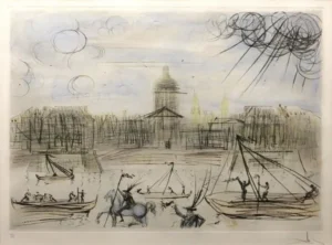 絵画 サルバドール・ダリ アカデミー オブ フランス