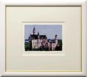 絵画 ヒロ・ヤマガタ(山形博導) ノイシュバンシュタイン城