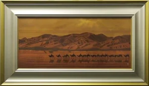 絵画 平山郁夫 絲綢之路天空