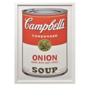 絵画 アンディ・ウォーホル キャンベルスープ (オニオン)