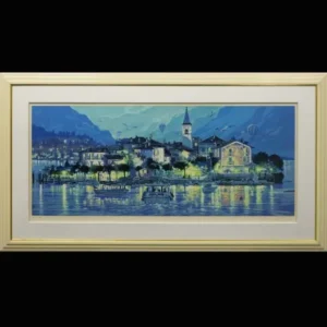 絵画 笹倉鉄平 ラゴ・マジョーレ