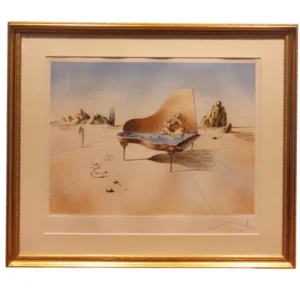 絵画 サルバドール・ダリ スペインのピアノ