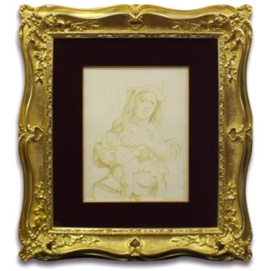 絵画 藤田嗣治 母子像