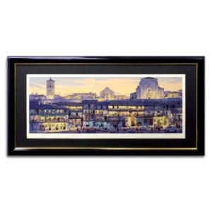 絵画 笹倉鉄平 マヨール広場