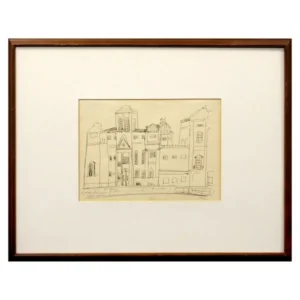 絵画 松本竣介 洋館