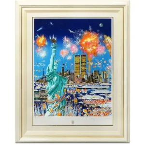 絵画 ヒロ・ヤマガタ 自由の女神